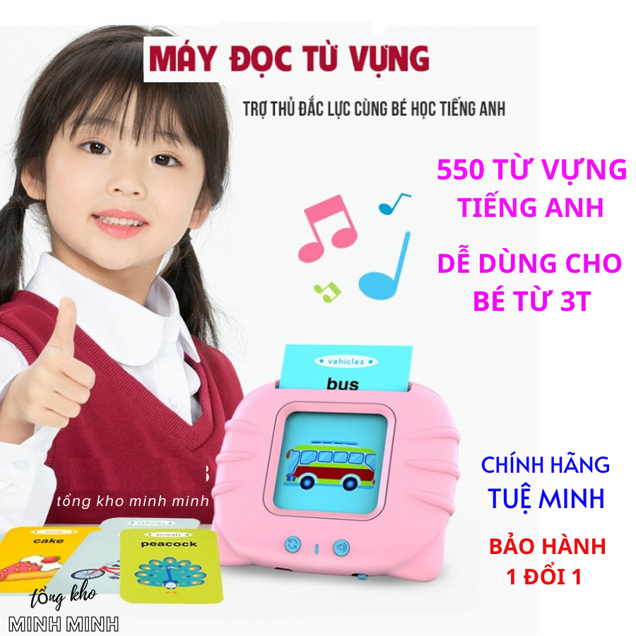 [SỈ] Máy đọc thẻ tiếng anh, Máy đọc thẻ Song ngữ VIỆT ANH loại: 255 flashcard & 112 flashcard- KÈM P