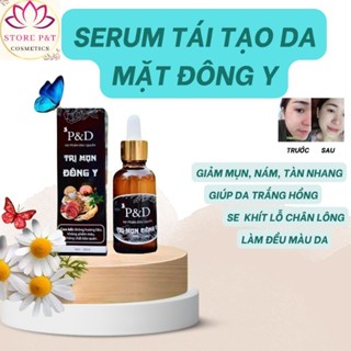 Serum hỗ trợ trị mụn và tái tạo da mặt đông y P&D 30ml ( loại mạnh )