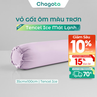 [GIÁ SỐC] Vỏ gối ôm Lụa Tencel Ice mát lạnh Chagota Bedding 35x100cm cao cấp thoáng khí kháng khuẩn