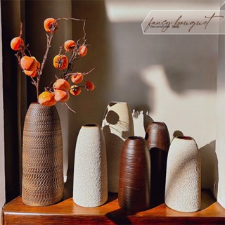 Bình Hoa Men Atlantis Bát Tràng - Bình Gốm Men Sồi Trắng - Trang Trí Tết Sang Trọng- Cao 30 - 46 Cm