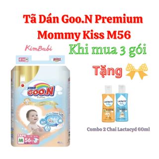 Tã dán Goon Mommy Kiss M56 miếng cho bé 6-12kg