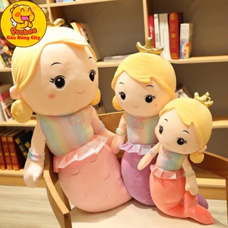 Nàng tiên cá bông - Gấu Bông Nàng Tiên Cá Đồ Chơi Cho Bé Cao Cấp Gấu Bông City