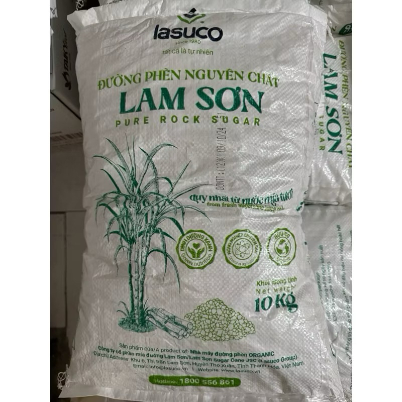 ( Bao 10kg ) Đường phèn Lam Sơn 10 Kg