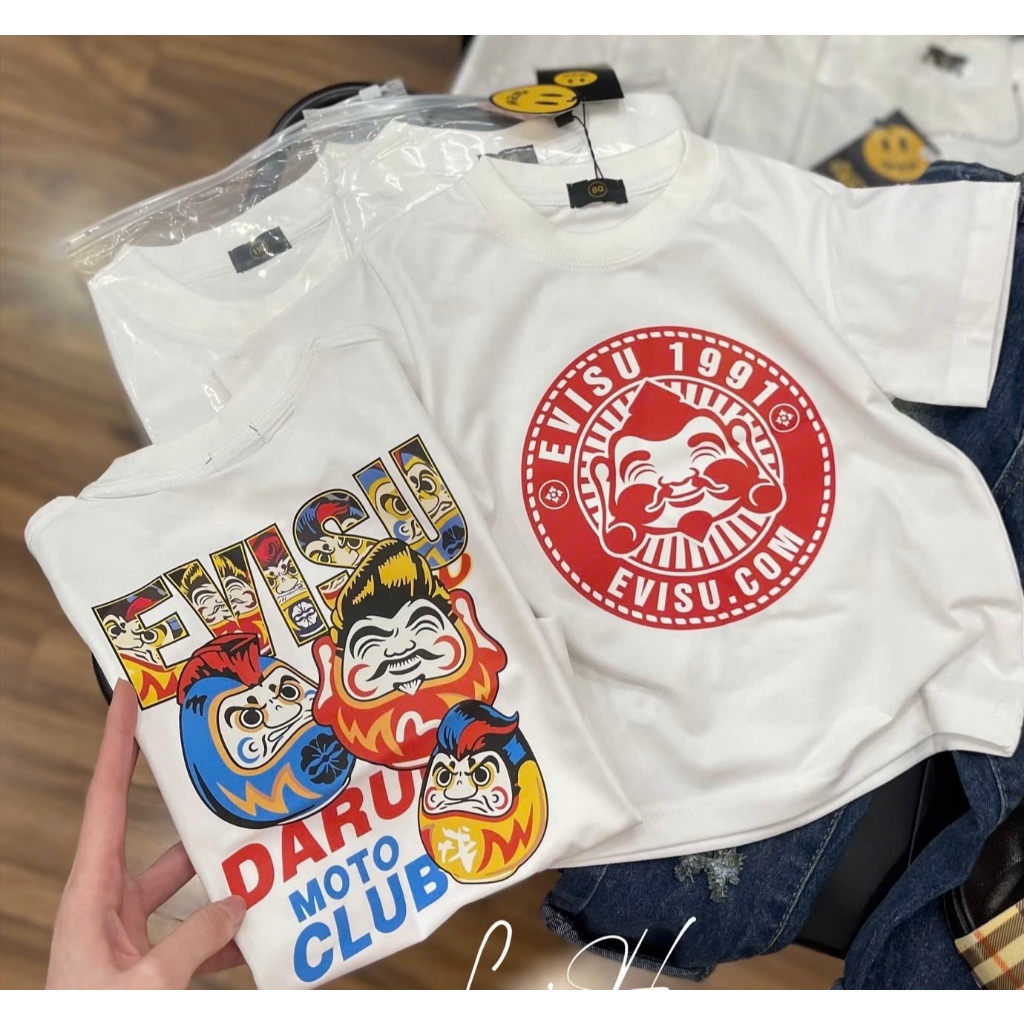 Áo thun cho bé trai hình evisu, áo cotton cho bé trai,TPKIDS,[M942]