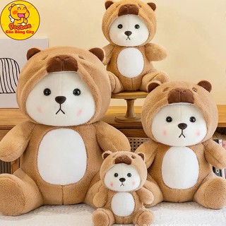 Gấu Bông Lena Cosplay Chuột Capybara - Lena Cosplay Chuột Lang Nước Bộ Trưởng Bộ Ngoại Giao