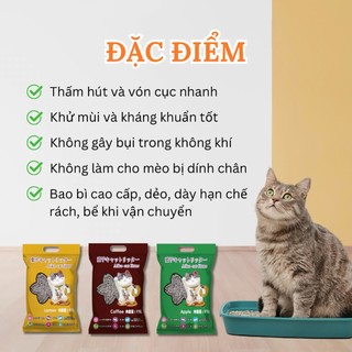 Cát vệ sinh cho mèo AIKO 15L