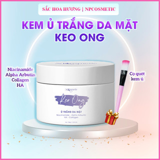  Kem Ủ Trắng Da Mặt Chiết Xuất Từ Mật Ong Kích Trắng Mờ Thâm Nám Mịn Da Cấp Ẩm Cho Da Mặt 