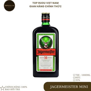 [Top Rượu VN] Jagermeister 1000ml  - 700ml [Chính Hãng]