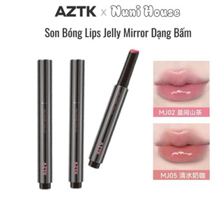 [AZTK] Son Môi AZTK Lip Jelly Mirror Xuân Hè Son Môi Dưỡng Ẩm Làm Che Giấu Đường Viền Môi