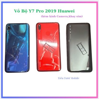 Vỏ bộ huawei ,Y7 pro 2019,kèm kính camera,khay sim