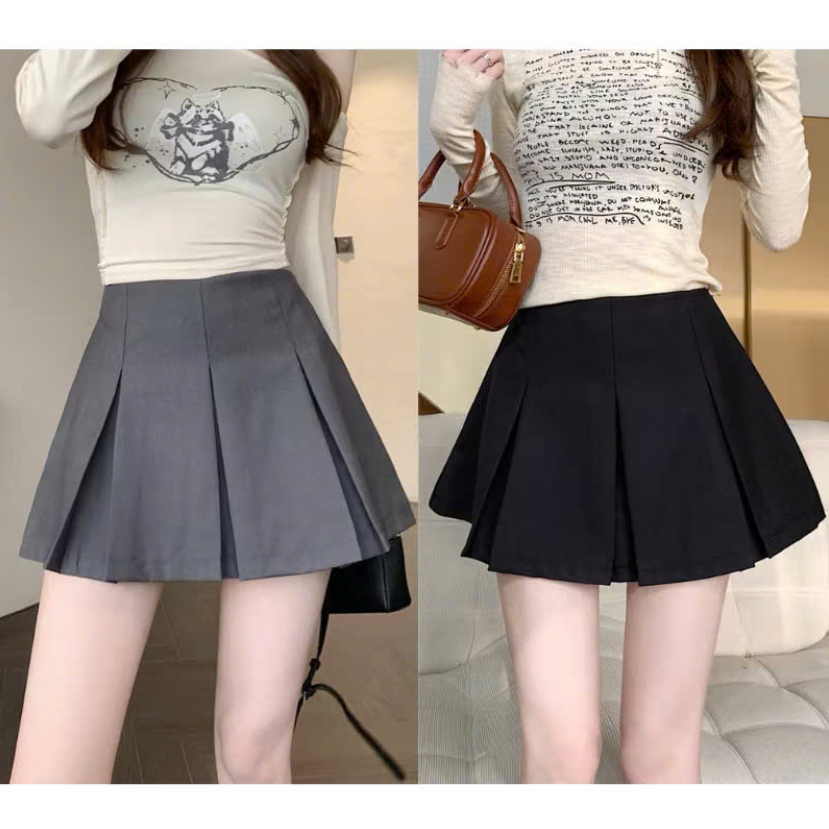 Chân váy xếp ly Nữ kiểu váy tennis có lót trong chất vải đẹp, chân váy dáng A kiểu dáng Basic dễ phối đồ MV09 - TOTOSA