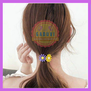 [FREESHIP TỪ 50K] -  Dây Buộc Tóc, Dây Thun Buộc Tóc Hoa Cúc Dễ Thương
