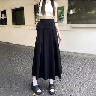  Chân váy xếp ly Nữ dáng dài kiểu dáng Basic dễ phối đồ đi làm đi chơi chân váy dáng A dài vải đẹp M606 - TOTOSA 