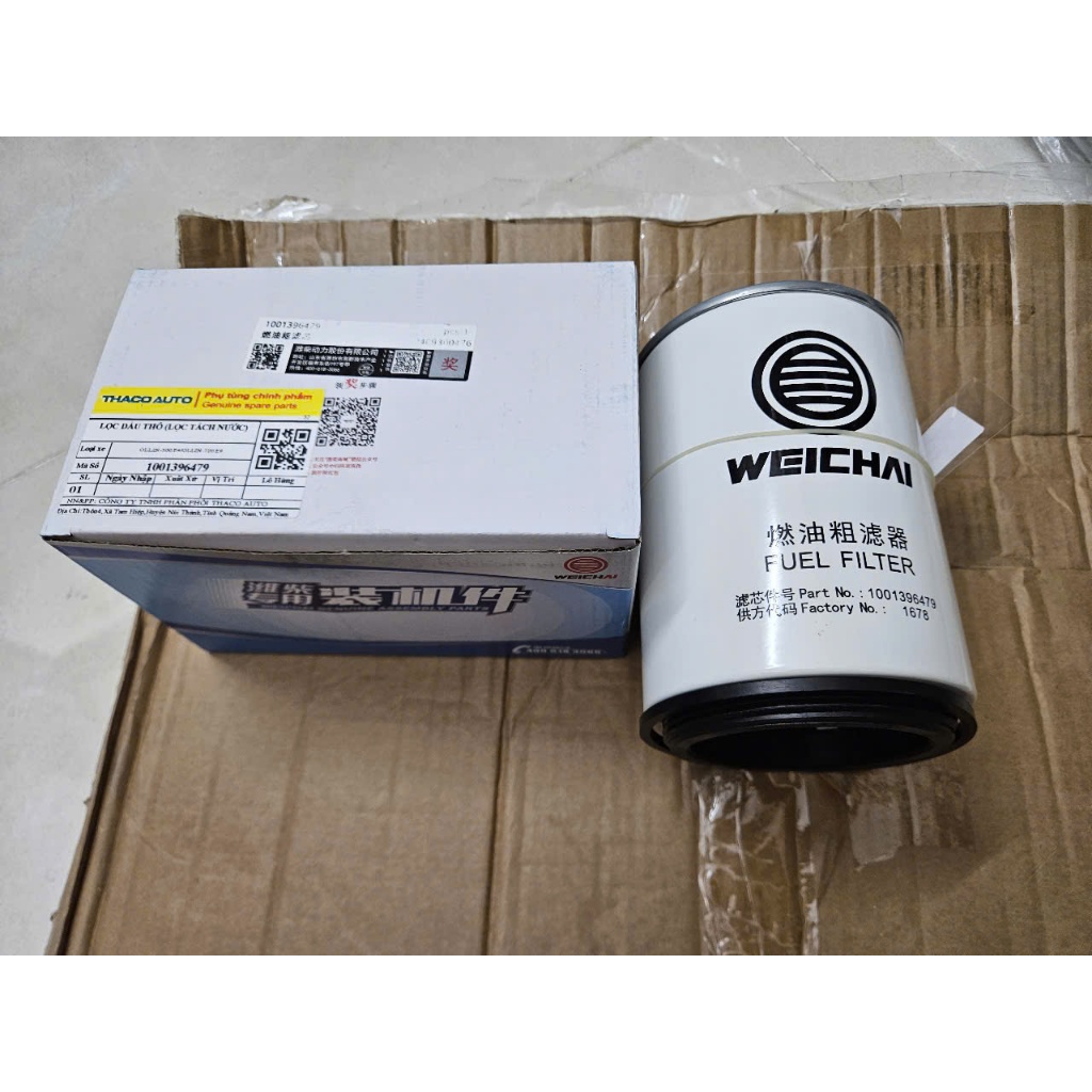 LỌC DẦU THÔ (LỌC TÁCH NƯỚC) THACO OLLIN-500.E4/OLLIN-720.E4 ( LOẠI CHÍNH HÃNG )