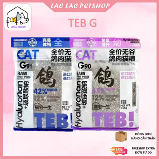 Hạt TEB G không độn ngũ cốc, có men vi sinh dành cho mèo mọi lứa tuổi