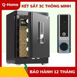 Két Sắt 3C Thông Minh Vân Tay An Toàn Chống Cháy Nhập Khẩu nguyên chiếc