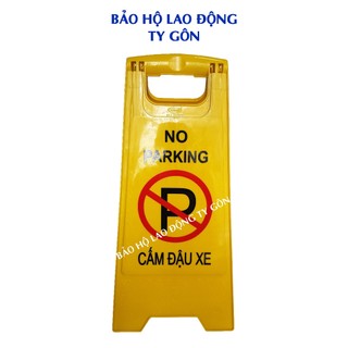 Biển nhựa cảnh báo cấm đậu xe, biển chữ A gấp gọn, biển cảnh báo an toàn