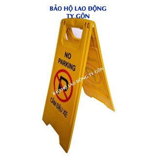 Biển nhựa cảnh báo cấm đậu xe, biển chữ A gấp gọn, biển cảnh báo an toàn