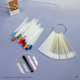 Thanh que - móng que vuông tập vẽ , sơn ( 1 gói 50 móng ) n
