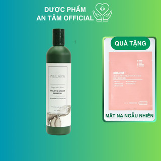 Dầu gội gừng trắng ngăn rụng và kích mọc tóc Weilaiya Ginger Shampoo 400ml
