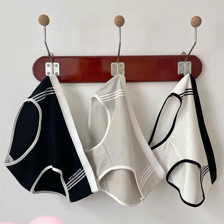 Quần Lót Nữ Cotton Viền Sọc Mềm Mại Kháng Khuẩn Sexy Gợi Cảm E45 | BigBuy360 - bigbuy360.vn