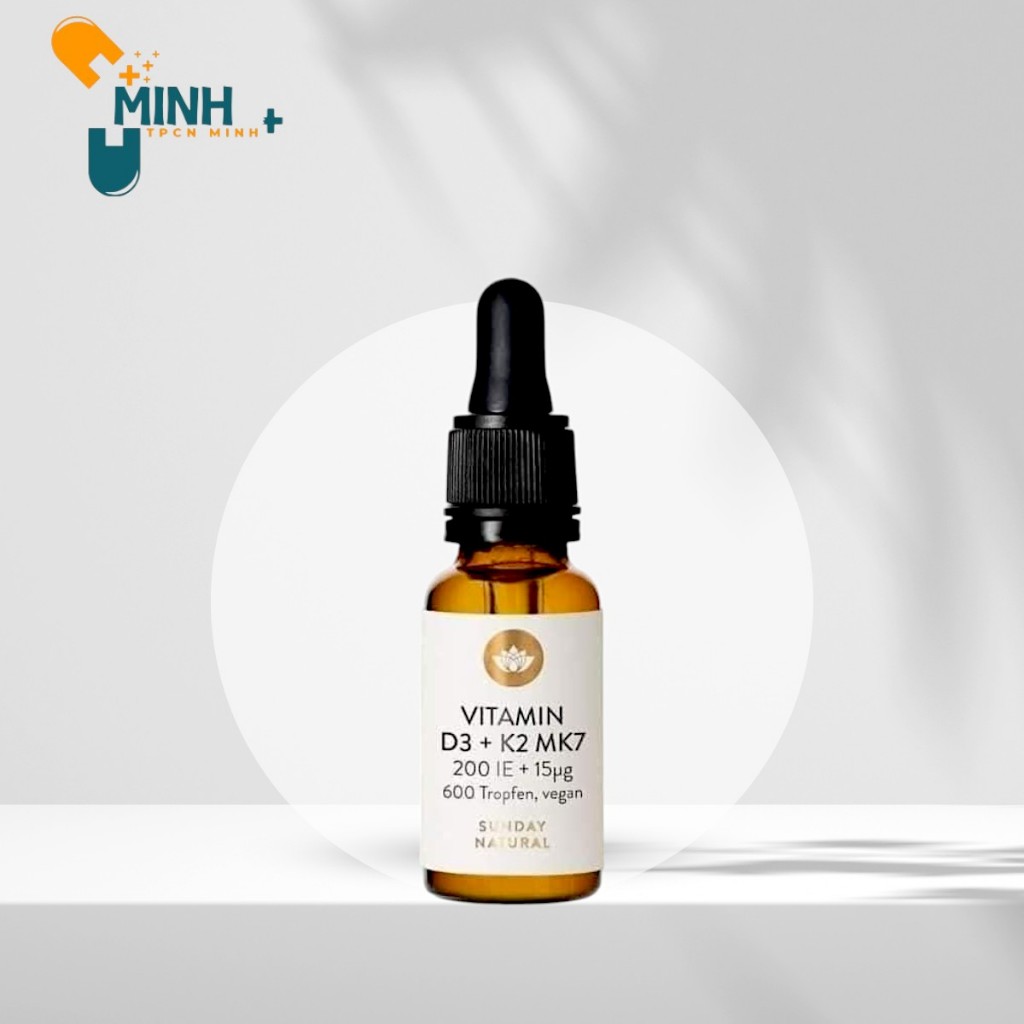 ( CAM KẾT CHÍNH HÃNG ) - VITAMIN D3 K2 MK7 20ML NỘI ĐỊA ĐỨC