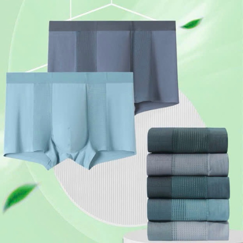 Combo 2 Quần sịp boxer nam CAVILL kháng khuẩn, thoáng khí, co giãn 4 chiều. Công nghệ Seamless hiện 