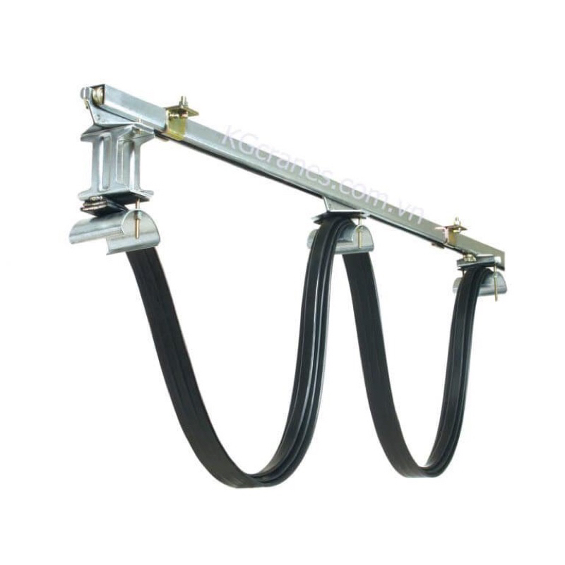 ✅ Máng C30, ray C30, C30 - C30x32x1.8 dùng cho cáp dẹt trên Pa lăng Cầu trục, cổng trục, Máng C, Ray