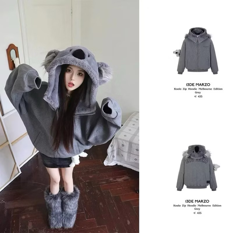 Hoddie zip 13de marzo