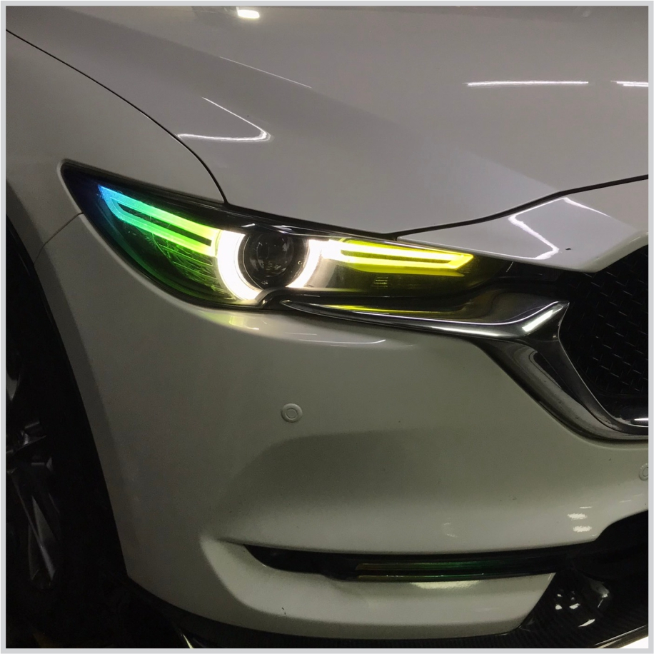 Tem dán đèn Cx5 - Decal dán đổi màu Đèn xe mazda cx5 - Miếng dán đổi màu Cx5 Chống nước, bền màu, ch