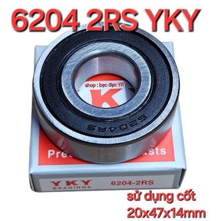 vòng bi 6204 2RS YKY (cốt 20x47x14mm) mua nhiều giảm giá