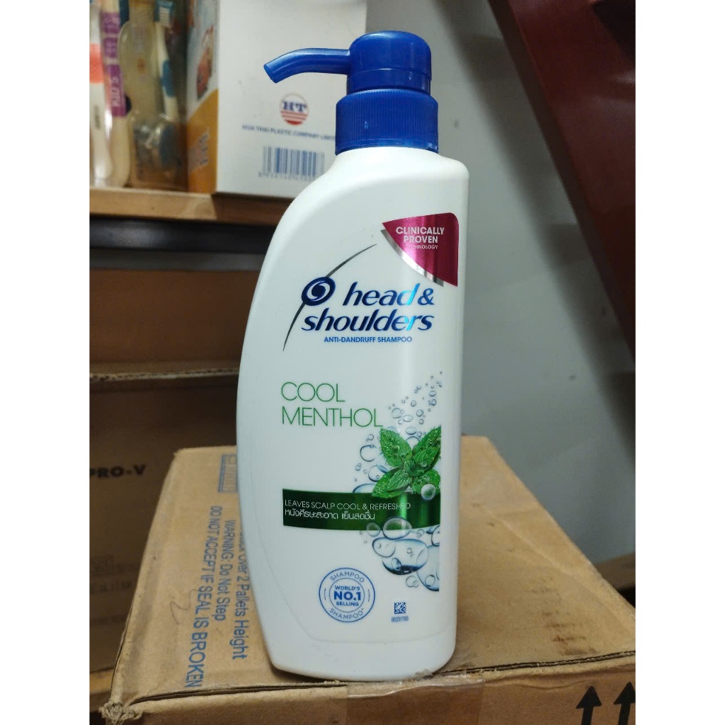 Dầu Gội Head & Shoulders Thái Lan 370ml - Bạc hà - mã vùng 4902430281331