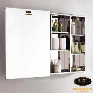 Tủ gương inox đa năng cửa lùa eurolife el-cb04-57