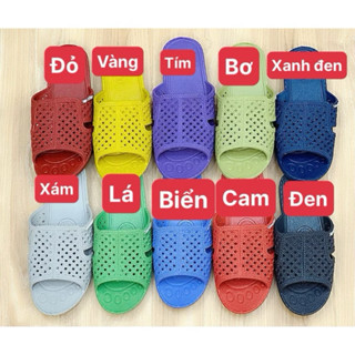 dép tổ ong nhiều màu xanh dương,xanh lá,trắng, Hồng,vàng,đỏ NAM-NỮ dép đi trong nhà(DÉP MỎNG)