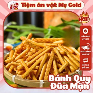  500G Bánh Quy Que Tăm Bánh Quy Đũa Mặn Bơ Sữa Bánh Quy Que Chấm Sữa Tiệm Ăn Vặt Mẹ Gold 