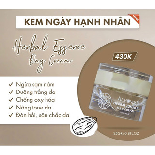kem Ngày Hạnh Nhân Almonds mới ( tăng kèm 1 týp sữa rưa mặt +1 gói text)