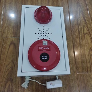 Chuông báo cháy liên động không dây lắp cho các nhà liền kề có tem Kiểm Định cắm điện 220V