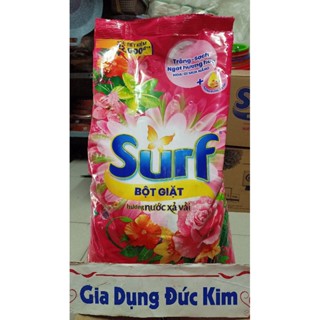 Bột giặt surf hương nước xả 5.5kg    Bột giặt Lix hương hoa 5.5kg