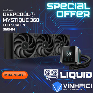Tản nhiệt nước CPU DEEPCOOL MYSTIQUE 360 [NEW]