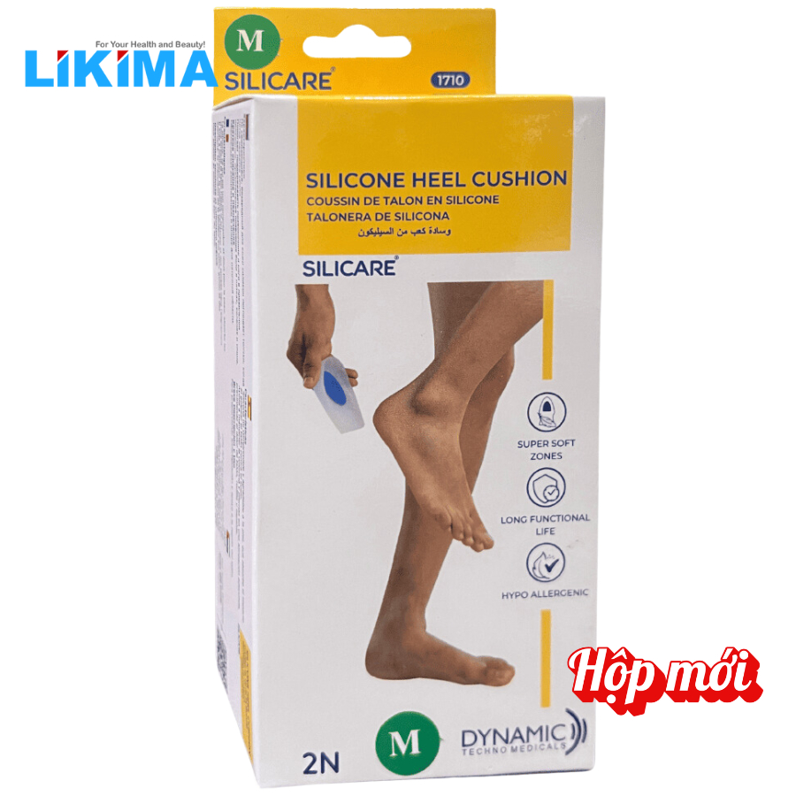 Miếng lót gót chân Silicon – 1710 Likima