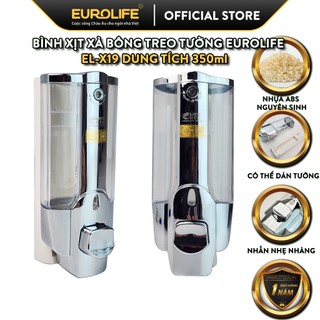 Bình xịt xà bông treo tường nhựa mạ Chrome Eurolife EL-X19