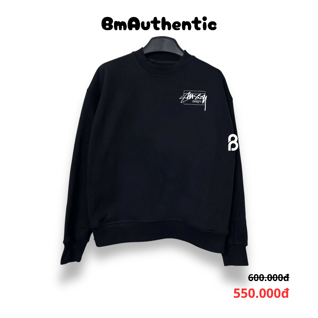 [HIGH QUALITY] Áo Sweater Stussy Minimal Box - BM Authentic