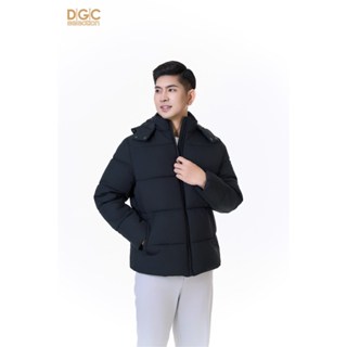  Áo khoác nam mũ rời WAJKBD157M - Áo chần bông ngang 3 lớp phối họa tiết lót trong cao cấp DGCs 