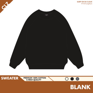 Áo sweater nam nữ unisex form rộng len nỉ tay dài dày dặn local brand đẹp ulzzang CLOUDZY ST TRƠN