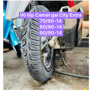 Vỏ lốp Camel 638 gai City Extra gắn cho AB, VARIO, VISION, CLICK. Vỏ không ruột