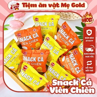 Sỉ Bịch 60 Gói Cá Viên Chiên Snack Bim Bim, đồ ăn vặt, ăn vặt tuổi thơ cổng trường,Tiệm Ăn Vặt Mẹ Gold