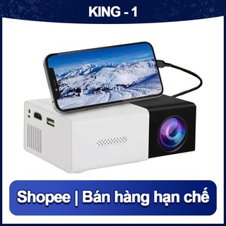 Máy chiếu mini YG300 Full HD USB HDMI Máy chiếu mini di động Android Rạp hát tại nhà, Giao diện âm thanh 3.5mm