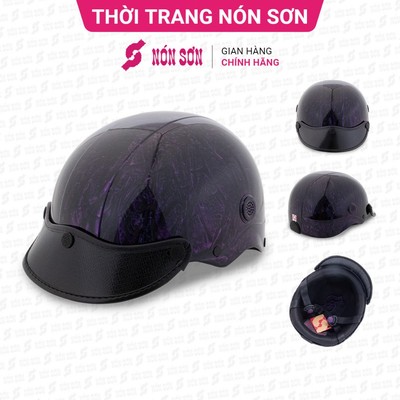 Mũ bảo hiểm lỗ thông gió phiên bản mới NÓN SƠN chính hãng ASV-TM449