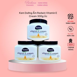 Kem Dưỡng Ẩm Trắng Da Redwin Vitamin E 300g Úc – Giảm Khô Nứt Nẻ, Dưỡng Da Mặt Toàn Thân