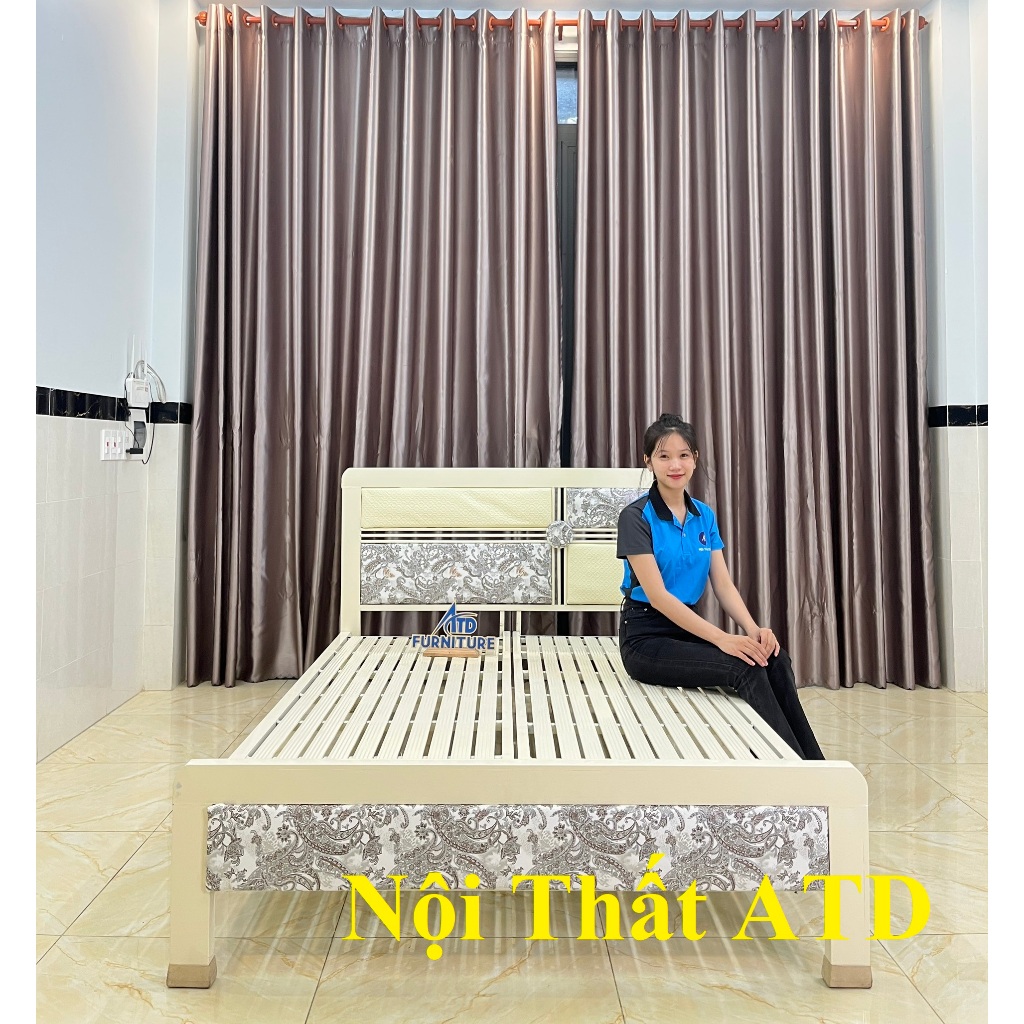 giường sắt hộp 4x8 dày 1.2mm